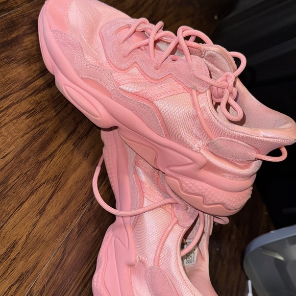 Pink Adidas! 

Only worn a handful of times. Sat in my closet for years! - Picture 2 of 3